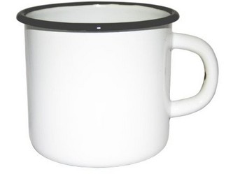 hrnek smalt pr.8cm 0,4l BÍ