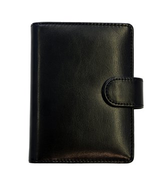 Obal na kroužkový diář a poznámkový blok A6, černý