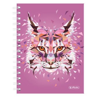 Herlitz - Spirálový blok A5/100 listů, čtvereček, Rys