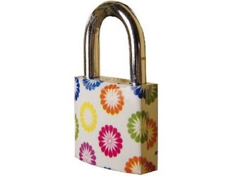 zámek visací Flower TOKOZ Emotion