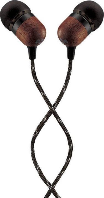 MARLEY Smile Jamaica - Signature Black, sluchátka do uší s ovladačem a mikrofonem