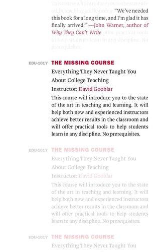 The Missing Course