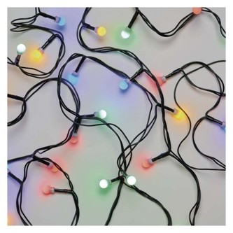 LED vánoční cherry řetěz – kuličky, 20 m, venkovní i vnitřní, multicolor, časovač LED vánoční cherry řetěz – kuličky, 20 m, venkovní i vnitřní, multicolor, časovač