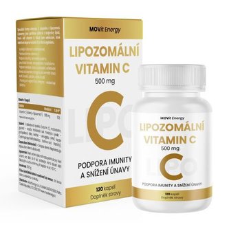 MOVit Energy Lipozomální Vitamin C 500 mg 120 kapslí MOVit Energy Lipozomální Vitamin C 500 mg 120 kapslí
