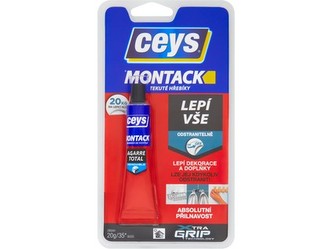lepidlo montážní 20g MONTACKCEYS tekuté hřebíky, odstranitelné