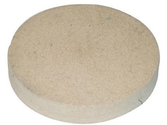 kotouč lešticí 125mm plstěný