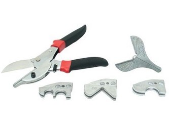 kleště na PVC lišty s výměnnými čelistmi