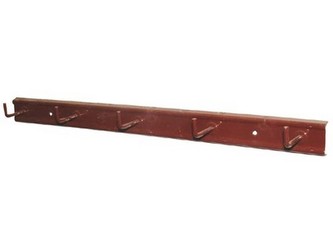 věšák na klíče 1530/5 lak. (2ks)