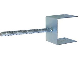 patka kotvicí do země 14-02 100x80mm BV/P Zn