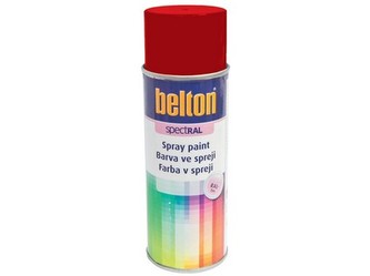 barva ve spreji BELTON RAL 3000, 400ml ČRV ohnivě lesklá