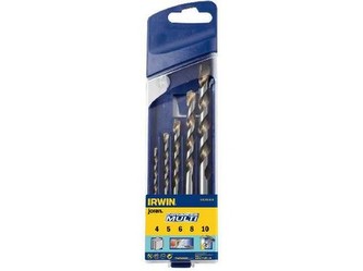 vrták stav. CORDLESS 4,0-10,0mm sada 5díl. IRWIN