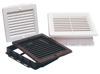 mřížka větrací se síťovinou PH 150x200mm BÍ