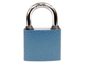 zámek visací OVAL 52 3kl. na stejný uzávěr RICHTER