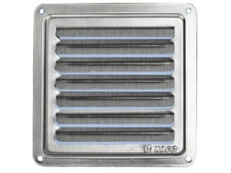 mřížka větrací krytka 300x300mm nerez