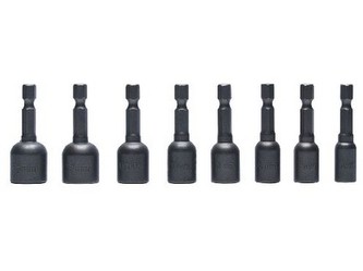 adaptér 1/4\" 6-13mm, sada 8díl.