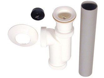 sifon dřez.T-705 DN 40/50 Cr SAM