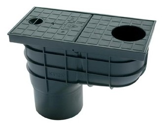 lapač střešních vod LSV DN 125mm PH ČER