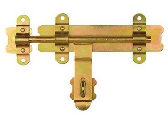 zástrč zamykací ozdobná 250mm ŽL Zn