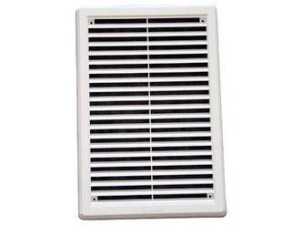 mřížka větrací se síťovinou krytka PH 175x250mm BÍ