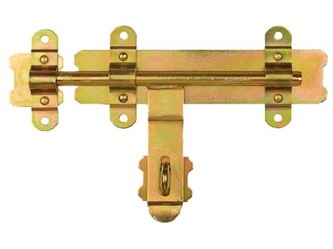 zástrč zamykací ozdobná 300mm ŽL Zn