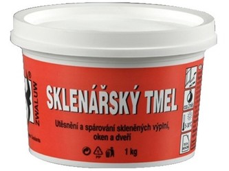 tmel sklenářský 1kg kelímek
