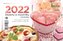 Kalendář 2022 - Dezerty a moučníky, stolní týdenní
