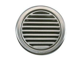 mřížka větrací se síťovinou pr. 75mm nerez