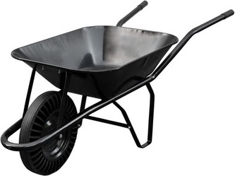 kolečko stavební  60l, plné, nosnost 100kg ROZLOŽENÉ