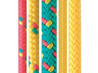 lano PPV bez duše 14mm barevné pletené (50m)