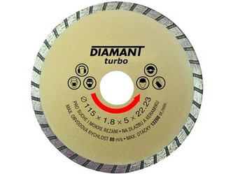 kotouč diamantový 230 DIAMANT TURBO kotouč diamantový 230 DIAMANT TURBO