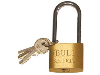 zámek visací 45mm dl. oko Ms 2kl.