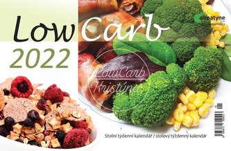 Kalendář 2022 - Low Carb, stolní týdenní, 214 x 140 mm