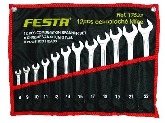 sada klíčů OP 8-22mm 12díl. FESTA