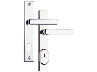 kování bezp. R4/90mm bez vložky Cr-nerez