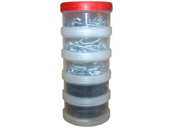 organizér - SADA skoby se závitem do dřeva