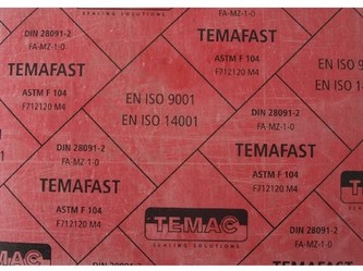 deska těsnicí 210x297x2mm TEMAFAST deska těsnicí 210x297x2mm TEMAFAST