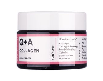 Q+A Collagen Denní pleťový krém 50 g pro ženy