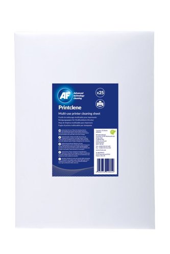 AF Print-Clene - Spec. papír na čištění laser. tiskáren a faxů AF (25 ks)
