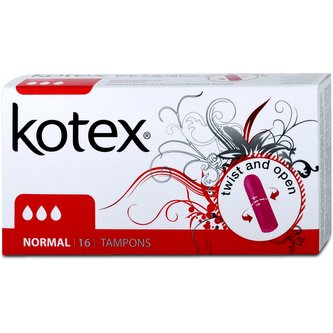Kotex Tampony Normal (Tampons) Varianta 16 ks woman
