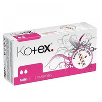 Kotex Tampony Mini (Tampons) Varianta 32 ks woman