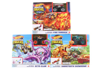 HW MONSTER TRUCKS AKČNÍ HERNÍ SET ASST
