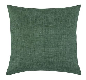 Polštářek ADÉLA - Uni tmavě zelená - 40x40 cm