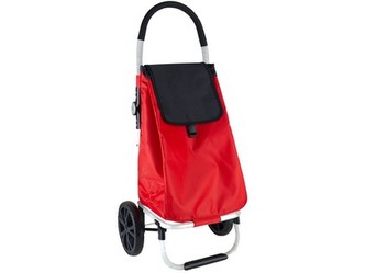 taška nákupní SYDNEY 40l, nosnost 30 kg VÍN/ČER