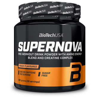 BiotechUSA SuperNova - Broskev - 282 Gramů