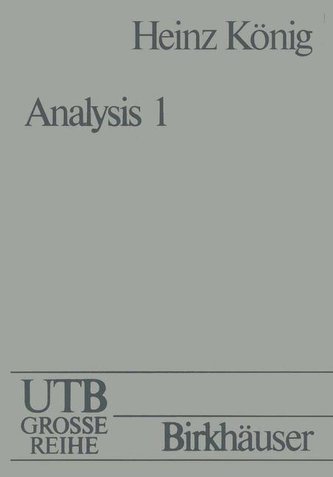 Analysis I