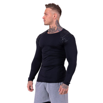 Nebbia Hero technický nátelník 146 - Bordová - XL