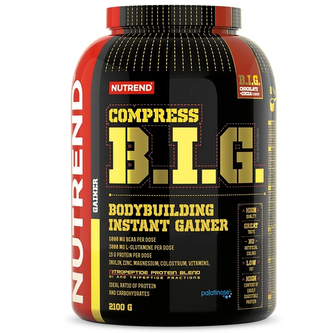 Nutrend Compress B.I.G. - Čokoláda, Kakao - 2100 Gramů