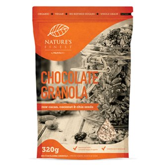 Nutrisslim Chocolate Granola BIO - Bez příchutě - 320 Gramů