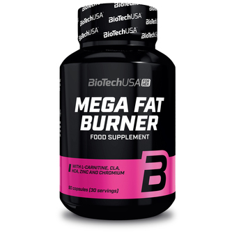 BiotechUSA Mega Fat Burner - 90 Kapslí
