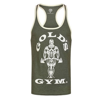 Gold's Gym Pánské tílko Joe Contrast - Červená - XXL